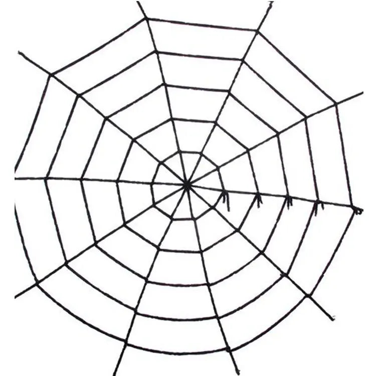 150/200cm Black Scary Giant Spider Huge Spider Web Halloween Decoration Props Haunted House Holiday Outdoor Giant Decoration