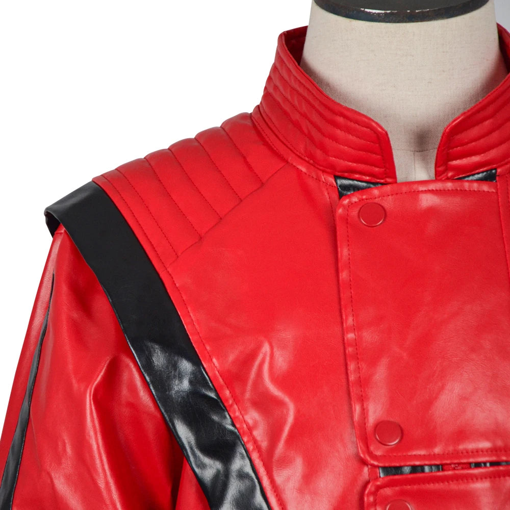 Men's Cosplay Jacket For Michael Jackson Impersonator Halloween Chirstmas Party Male Top  Coat Costumes New Stage Show Wear