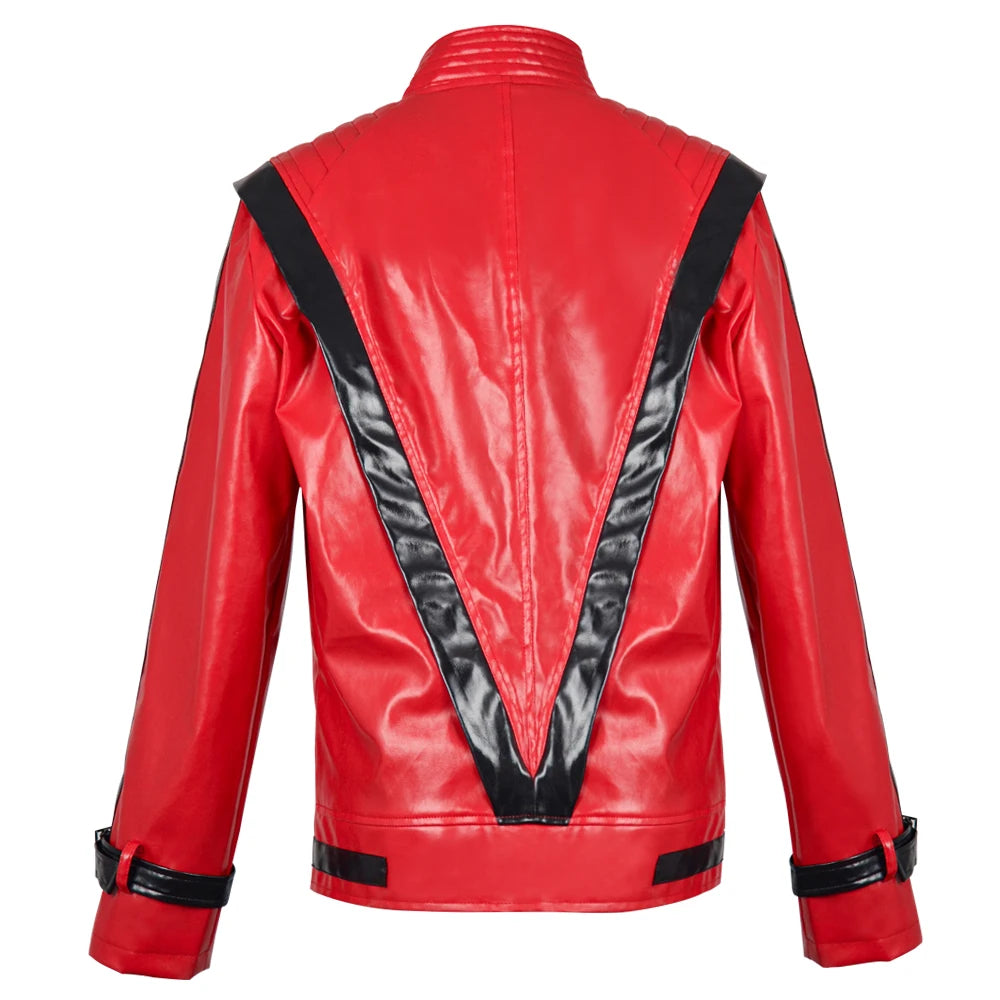 Men's Cosplay Jacket For Michael Jackson Impersonator Halloween Chirstmas Party Male Top  Coat Costumes New Stage Show Wear