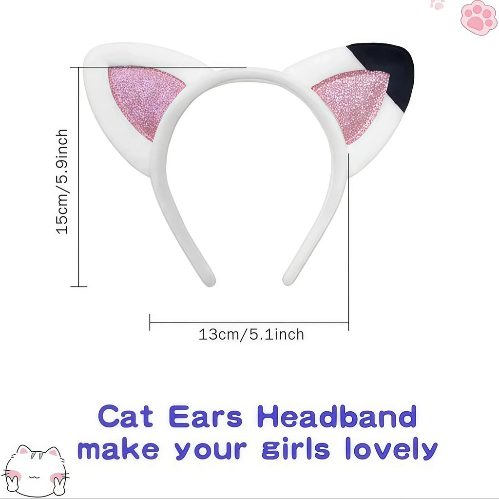 Kids Girls Cartoon Cats Cosplay Princess Dress Children Puff Sleeve Bow Tulle Gown For Carnival Halloween Birthday Party Outfit