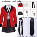 Yumeko Jabami Cosplay Costume School Uniforms Jabami Yumeko Outfits Full Set with Stockings Girl JK School Uniform For Comic Con