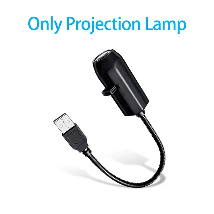 USB Direct-Connect Planetary Projector Lamp/Projector Sheet - Halloween and Christmas Atmosphere Light - Creative LED Night Ligh