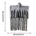 Halloween Hanging Ghost Skull Skeleton Gauze Scary Props Haunted House Outdoor Yard Garden Horror Decoration Lofytain