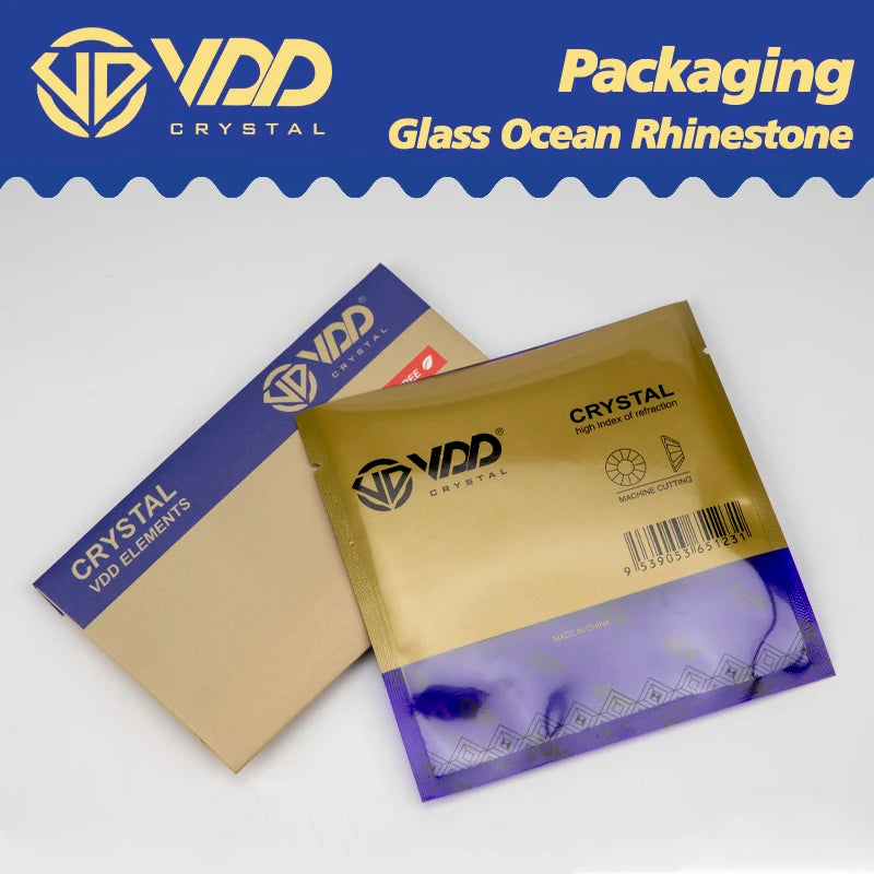 VDD SS4-SS30 AAAAA Top Quality Multi-color AB Glass Rhinestones Crystal Glitter Strass Flat Back Glue On Stones For Nail Art DIY