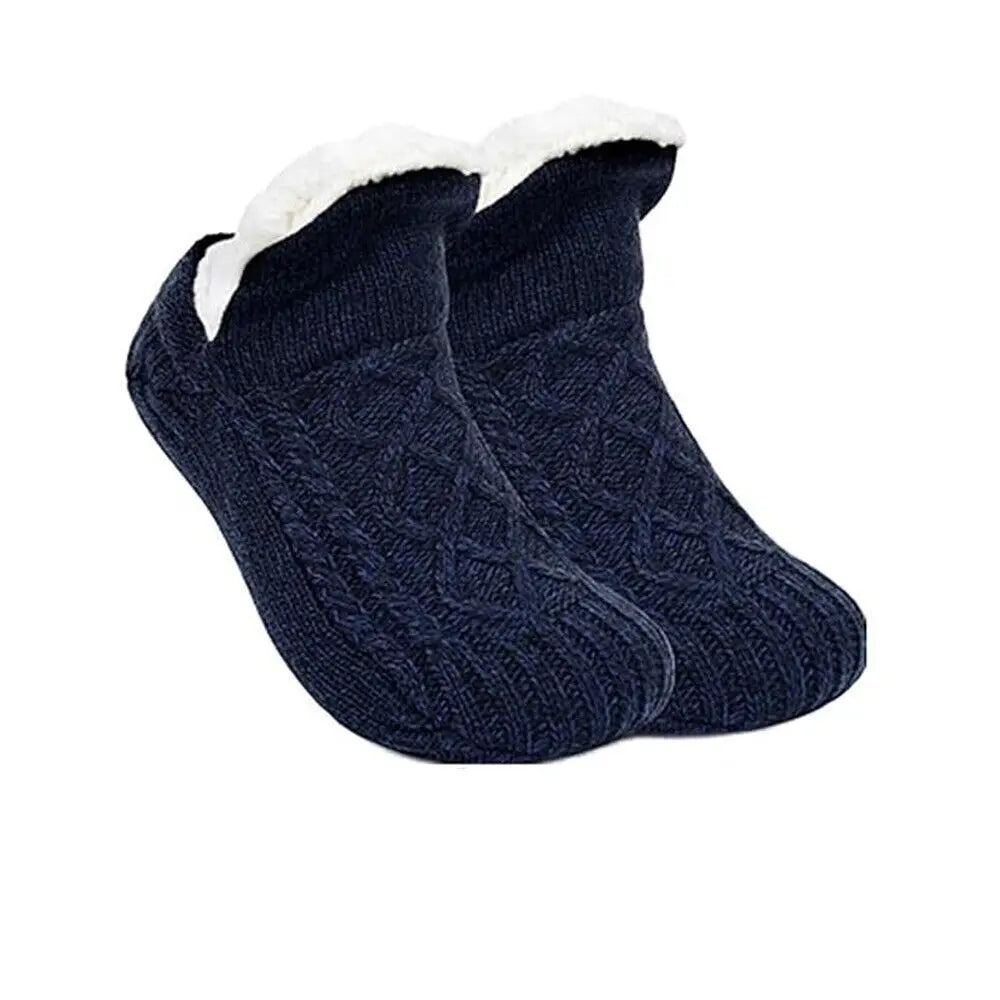 Thickened Thermal Women Mens Slipper Socks New Winter Warm Short Cotton Home Sleeping Soft Non Slip Grip Fuzzy Floor Sock Fluffy