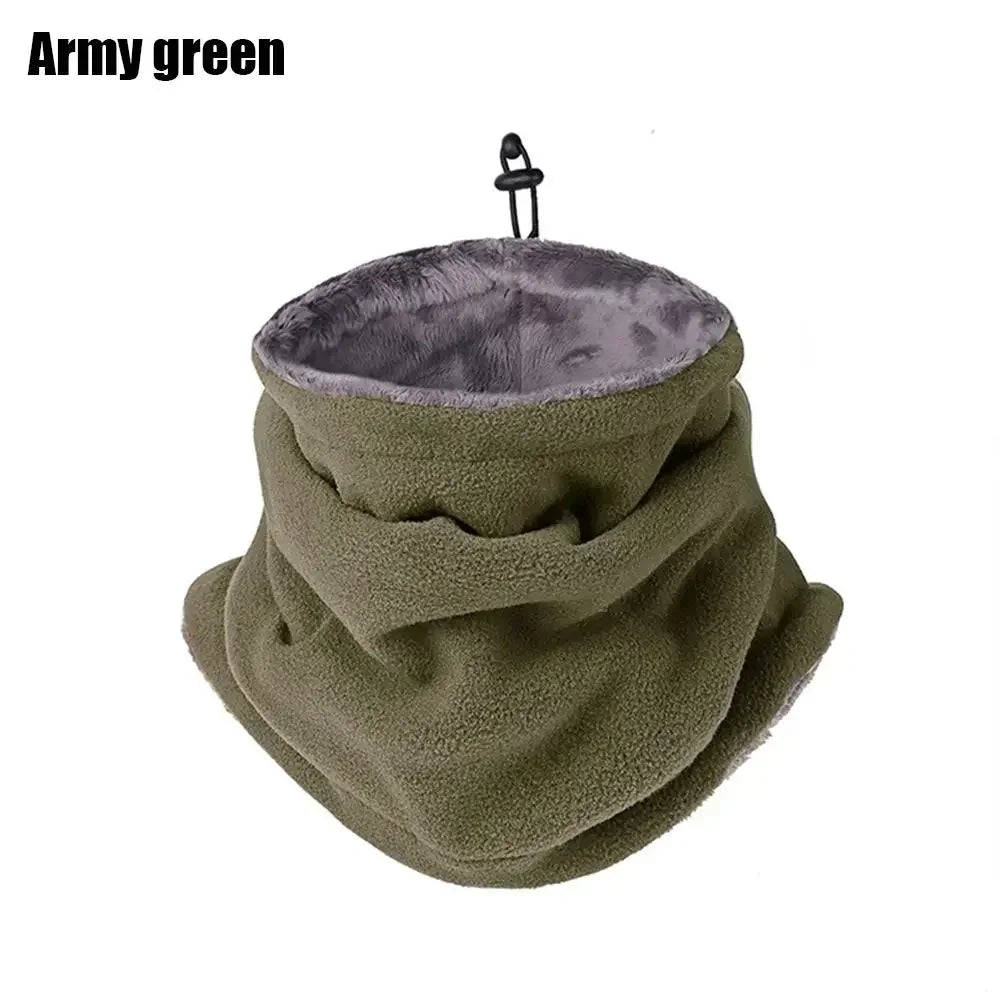 Winter Warm Ski Mask Men Bandana Fleece Neck Warmer Gaiter Windproof Scarf Camping Hiking Balaclava Fishing Cycling Face Mask