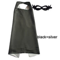 Superhero Capes with Mask REVERSIBLE Two Colored Child Cape Birthday Party Favor Satin Solid Capes Boys Girls Satin Capes