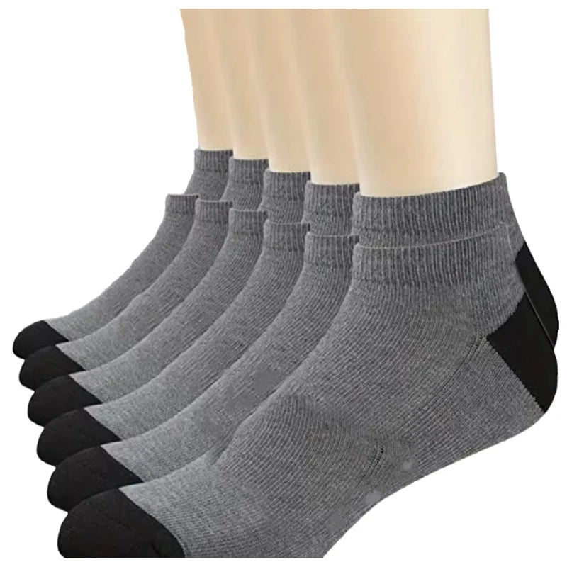 10/5/3pairs Breathable Con Sports Stockings Men Bamboo Fiber Autumn and Winter Men Socks Sweat Absorption Deodorant Business Sox