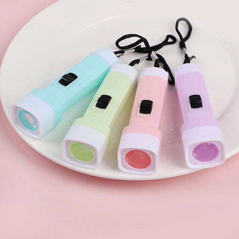 12Pcs LED Mini Flashlight Kids Birthday Party Favors Goodie Pinata Filler Toy Wedding Guests Gift Halloween Christmas Decoration