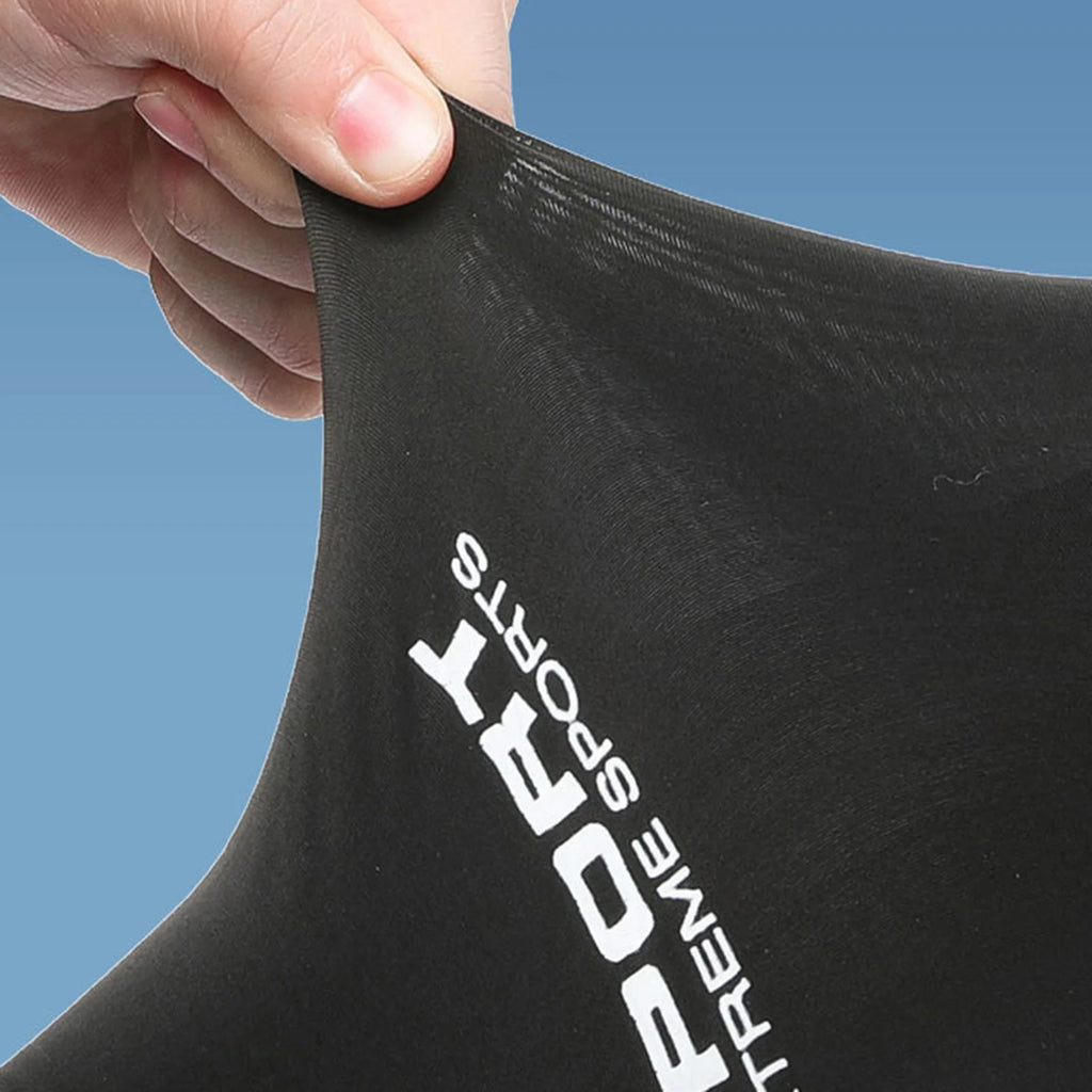 Summer Anti-UV Cooling ‌Ice Silk Arm Sleeves Breathable Stretchy Cover UV Protection Sun Sleeves for Cycling Running Sports