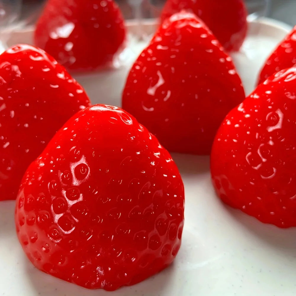 1Pc Squishy Big Strawberry Squeeze Toy Soft Pinch Fruit Pop Fidget Toys Party Entertainment Games Halloween Christmas Gift