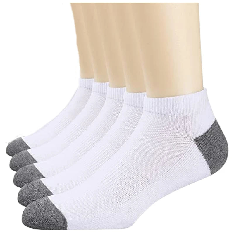 10/5/3pairs Breathable Con Sports Stockings Men Bamboo Fiber Autumn and Winter Men Socks Sweat Absorption Deodorant Business Sox